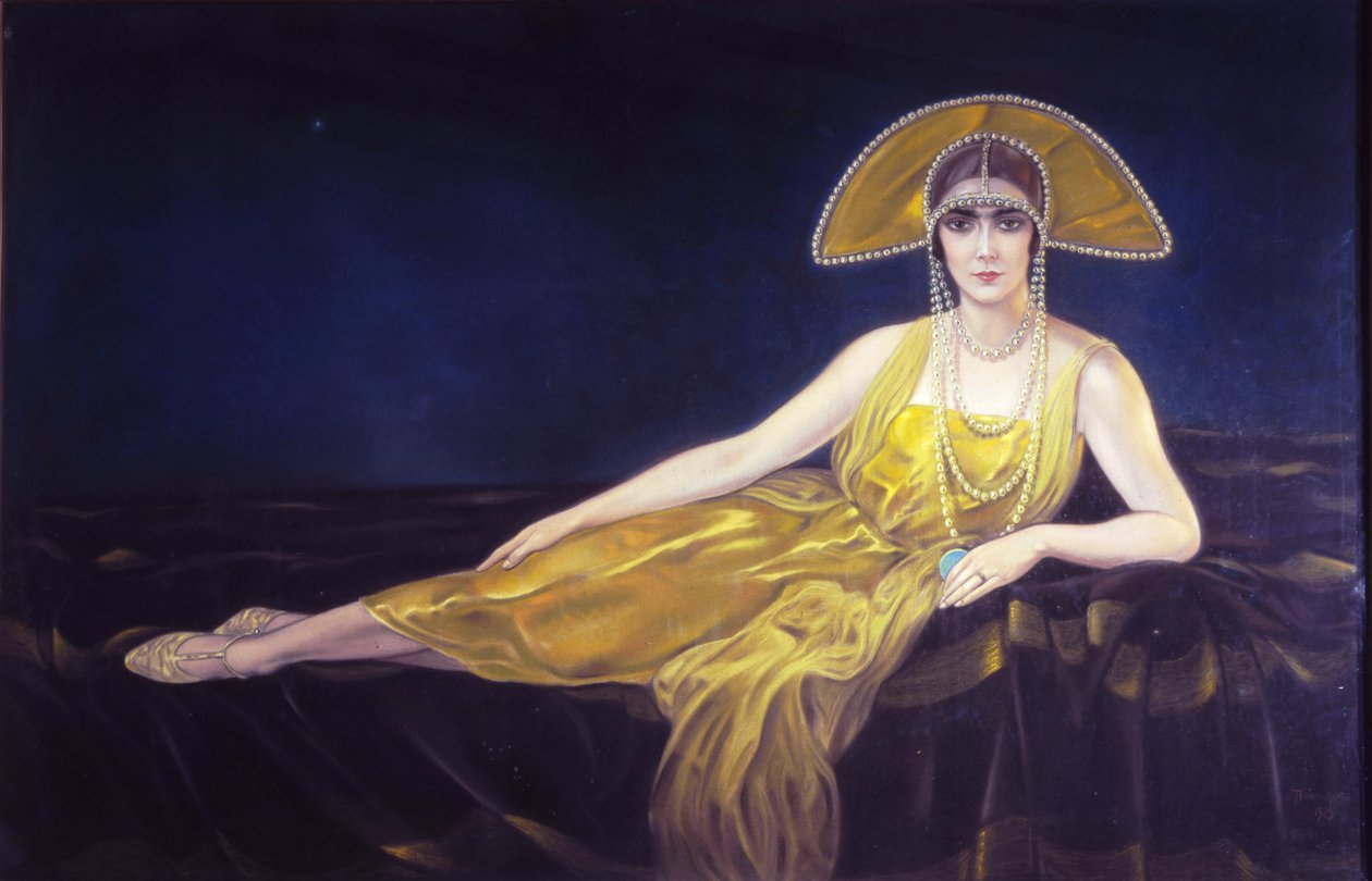 Portre Wally Toscanini, 1925. by Arturo Martini