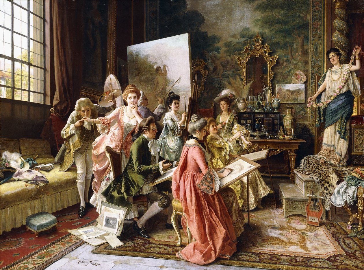Sanat Sınıfı, by Arturo Ricci