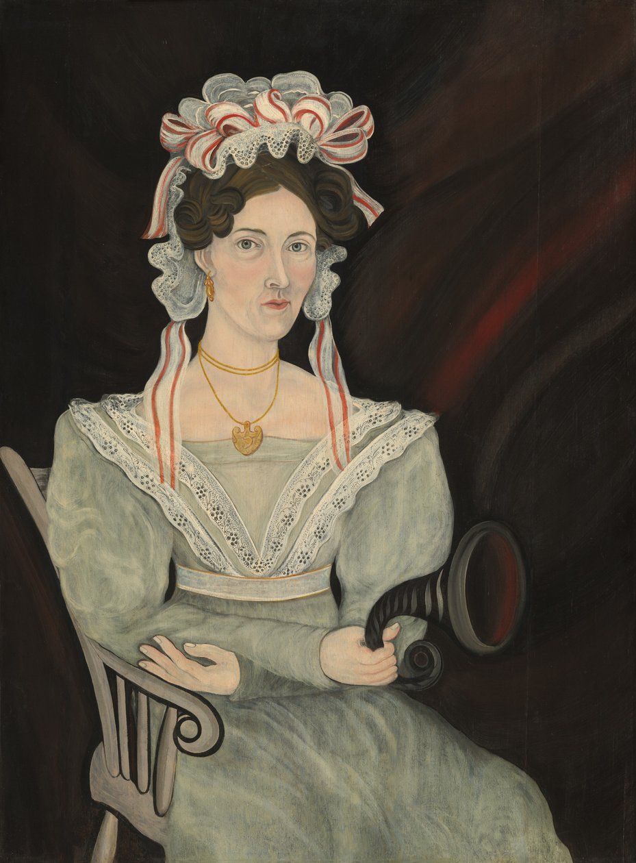 Muhtemelen Bayan William Sheldon, c. 1831. by Asahel Powers