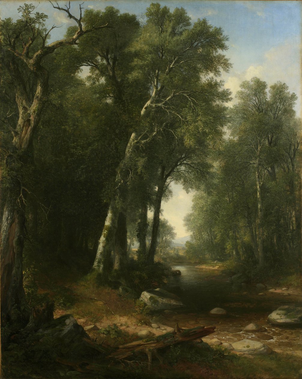 Ormanlık Çayı, 1859 by Asher Brown Durand