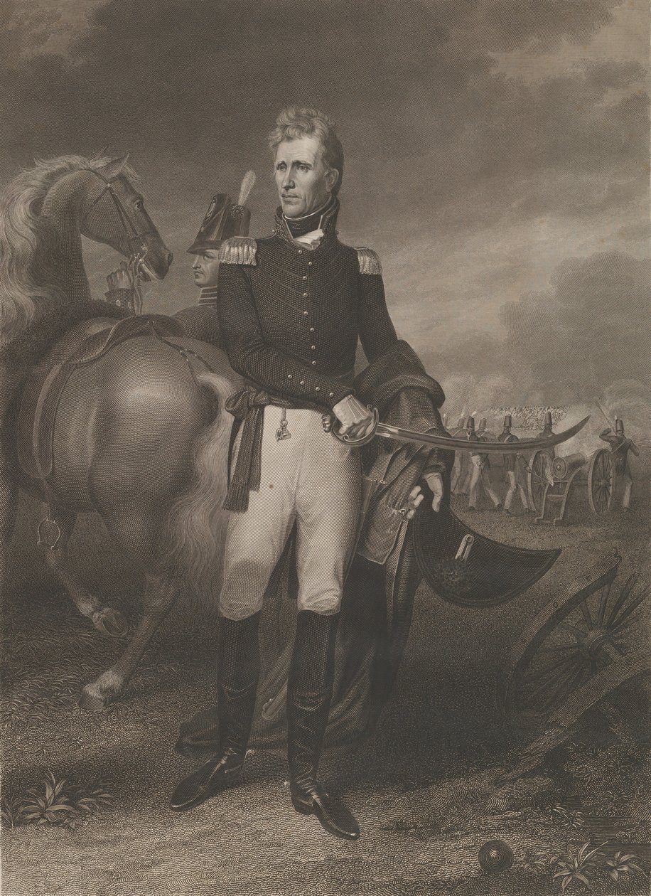 Genel Andrew Jackson, Haziran 1828. by Asher Brown Durand