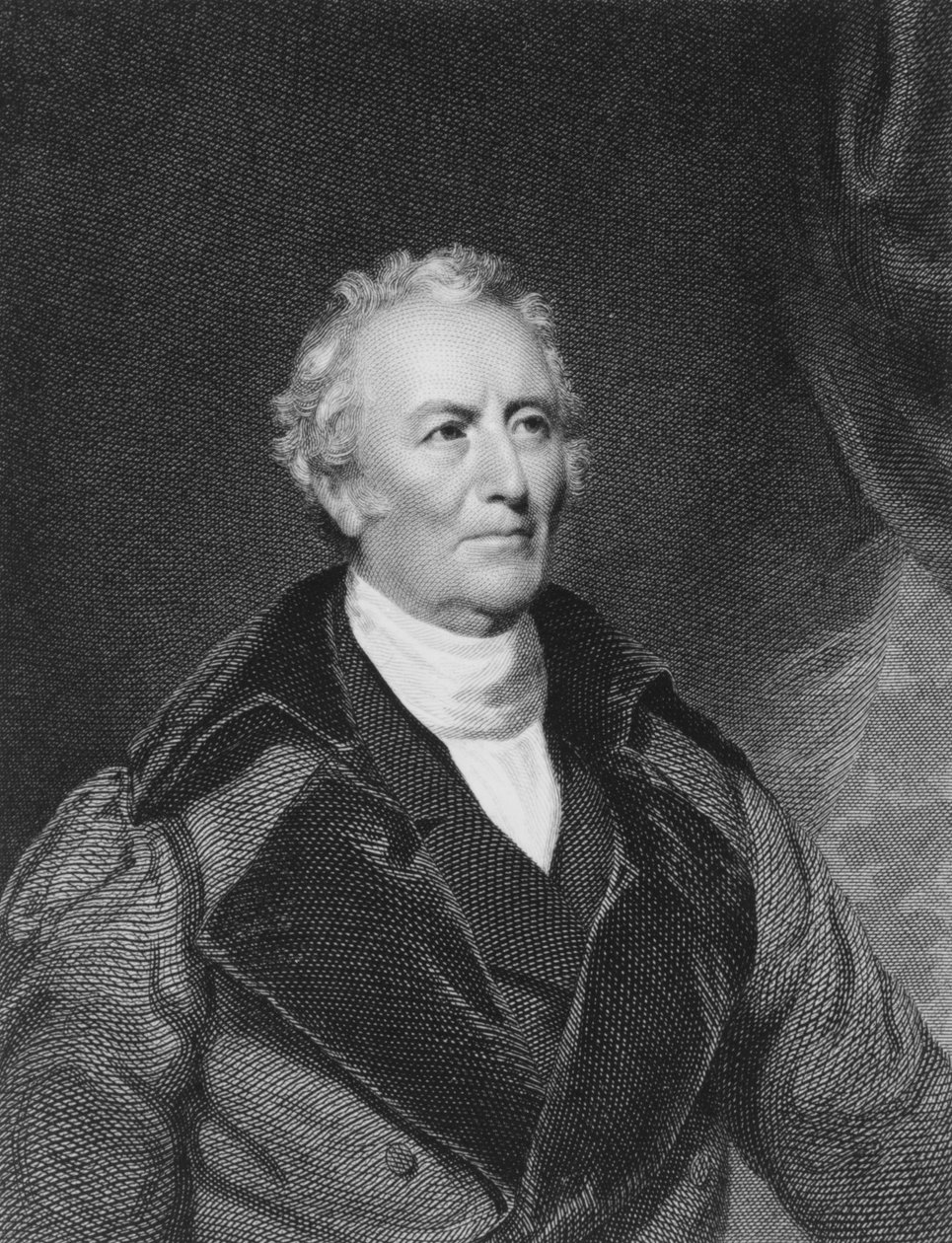 John Trumbull, 1833. by Asher Brown Durand