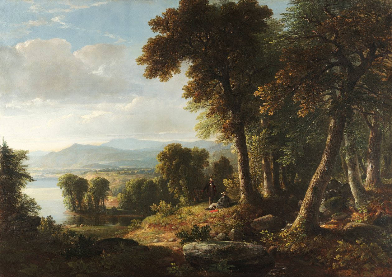 Manzara, 1850 by Asher Brown Durand