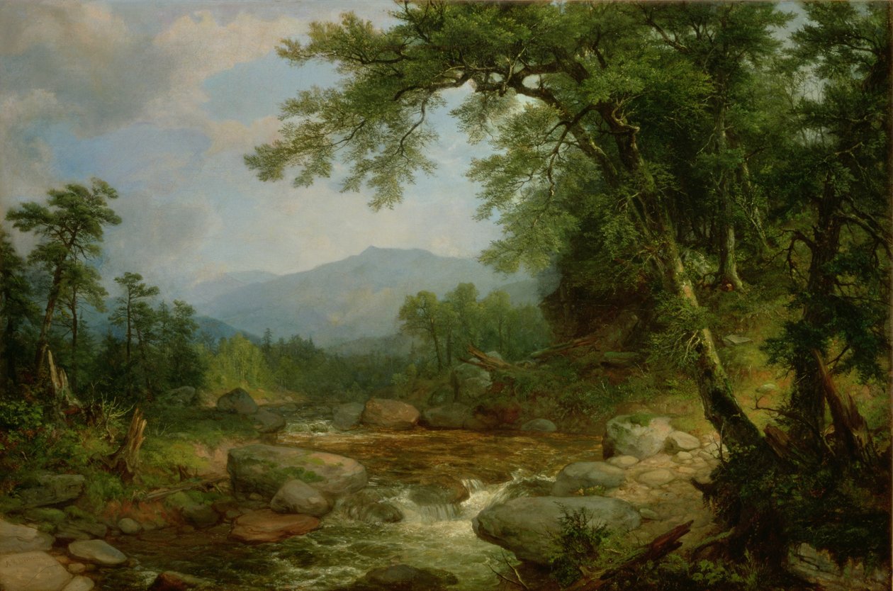 Anıt Dağı, Berkshires, 1855-60 by Asher Brown Durand