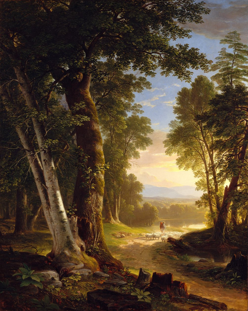 Kayınlar, 1845. by Asher Brown Durand