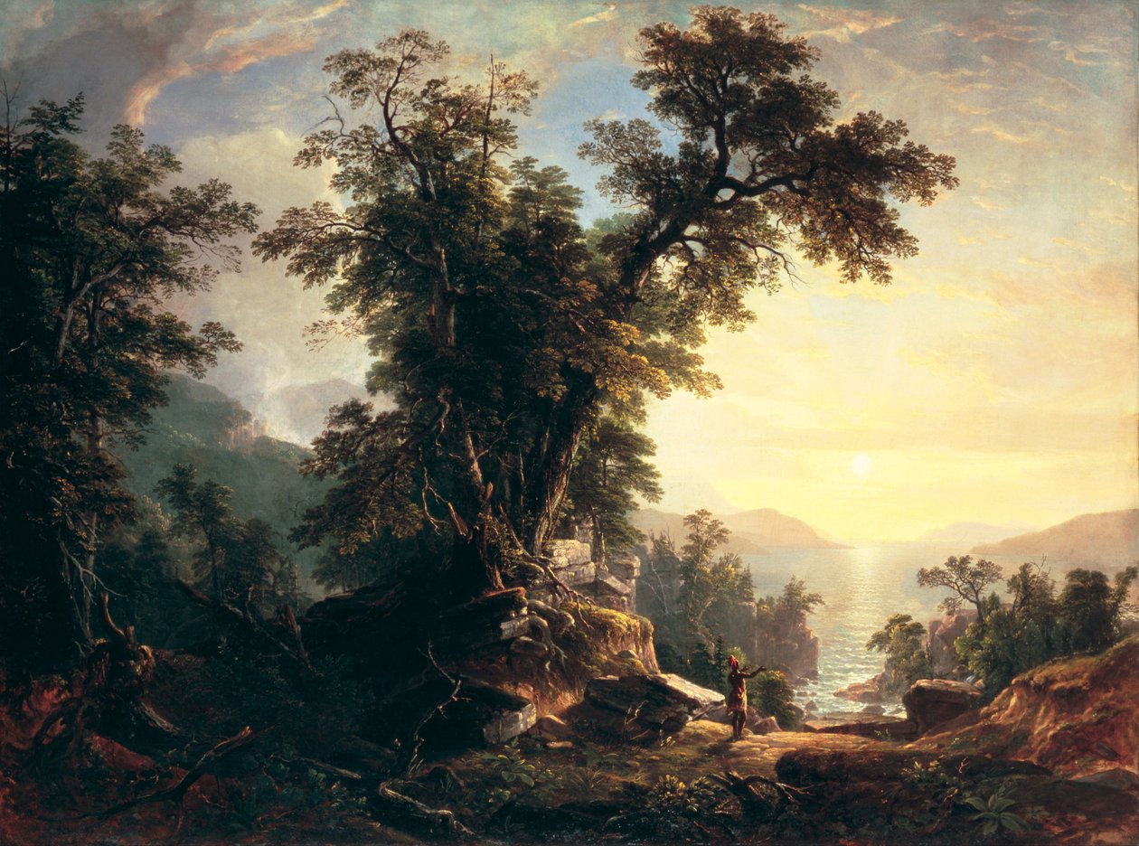 Kızılderililer Vespers, 1847 by Asher Brown Durand