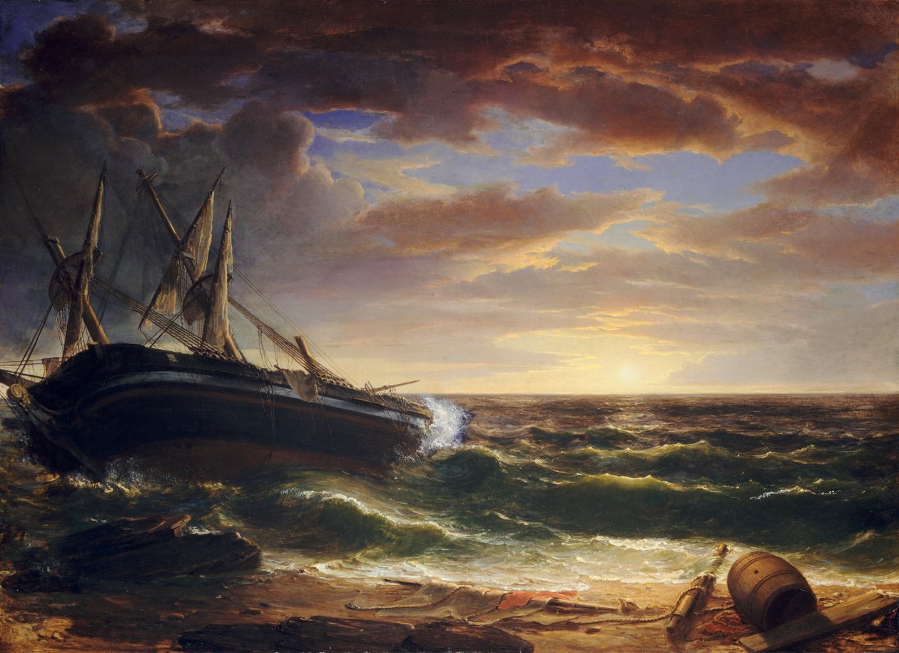 mahsur kalan gemi by Asher Brown Durand