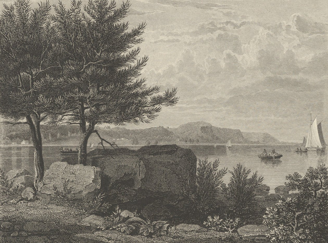 Weehawken, 1833. by Asher Brown Durand