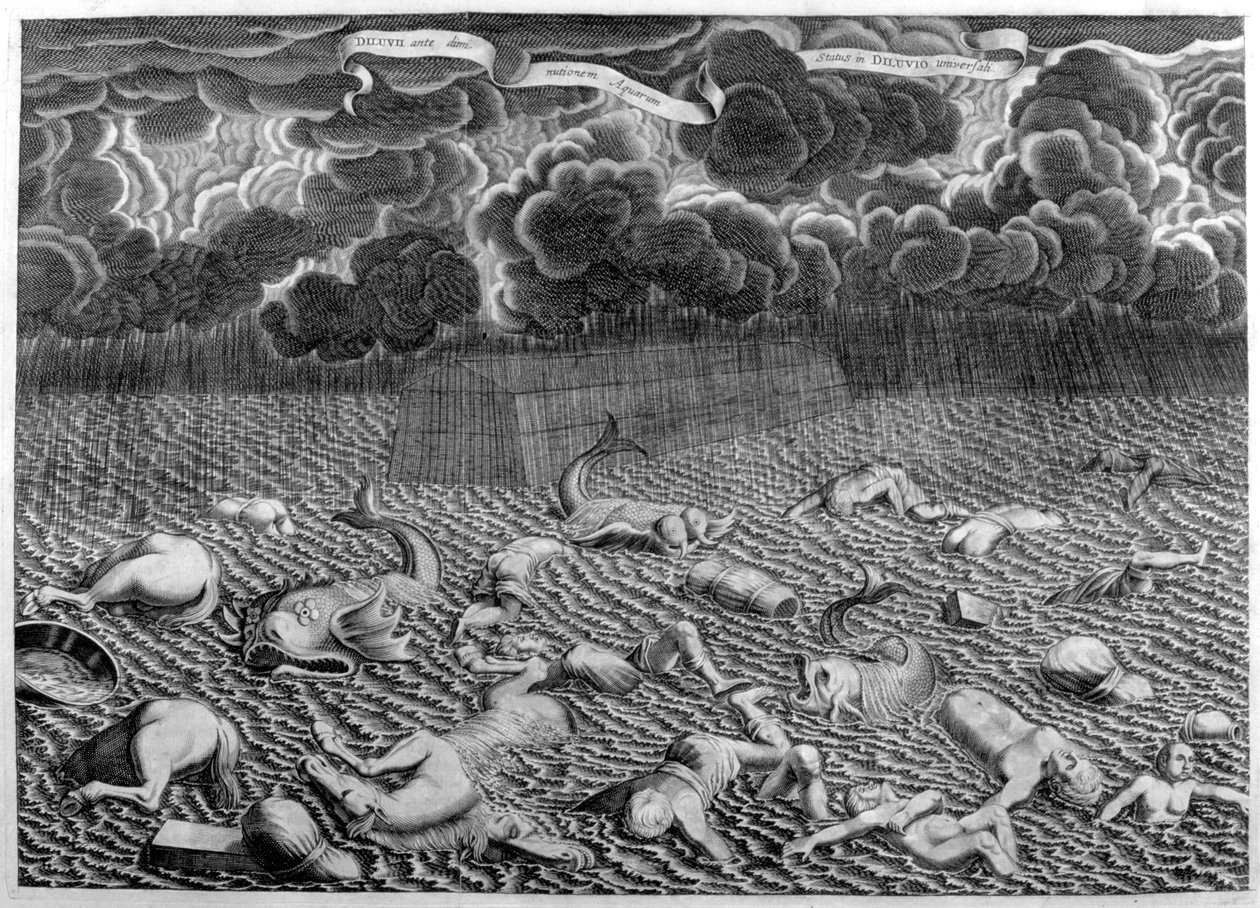 Tufan Sahnesi, 1675 by Athanasius Kircher