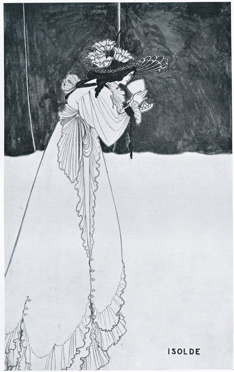 Isolde Zehir İçiyor by Aubrey Beardsley