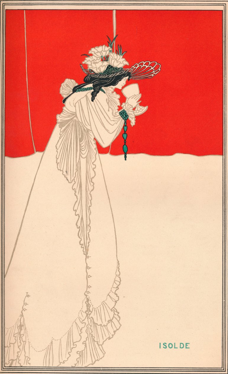 Isolde, c1895, 1896 by Aubrey Beardsley