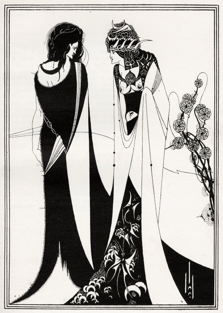 John ve Salome by Aubrey Beardsley