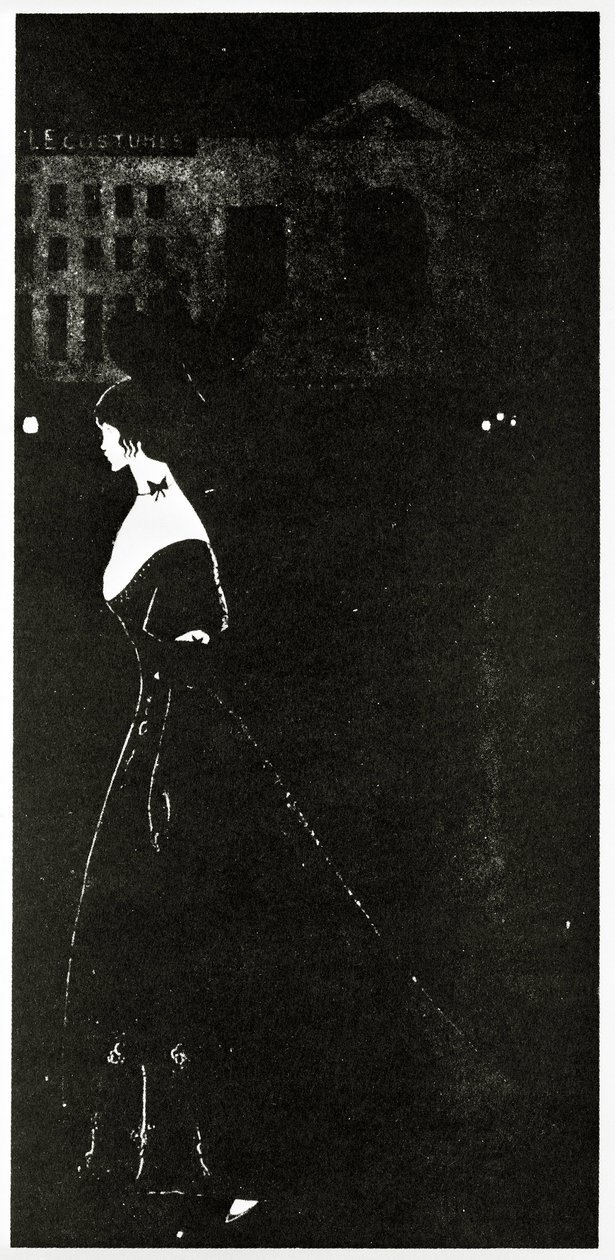 gece, 1894 by Aubrey Beardsley