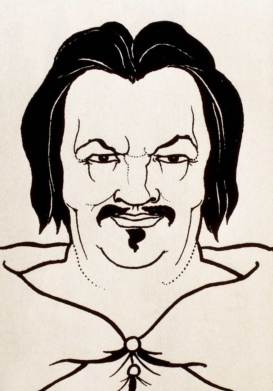 Honore de Balzac'ın Portresi by Aubrey Beardsley