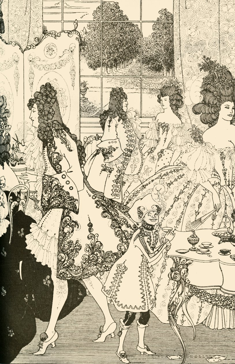 Kilidin Tecavüzü, 1896, 1928. by Aubrey Beardsley