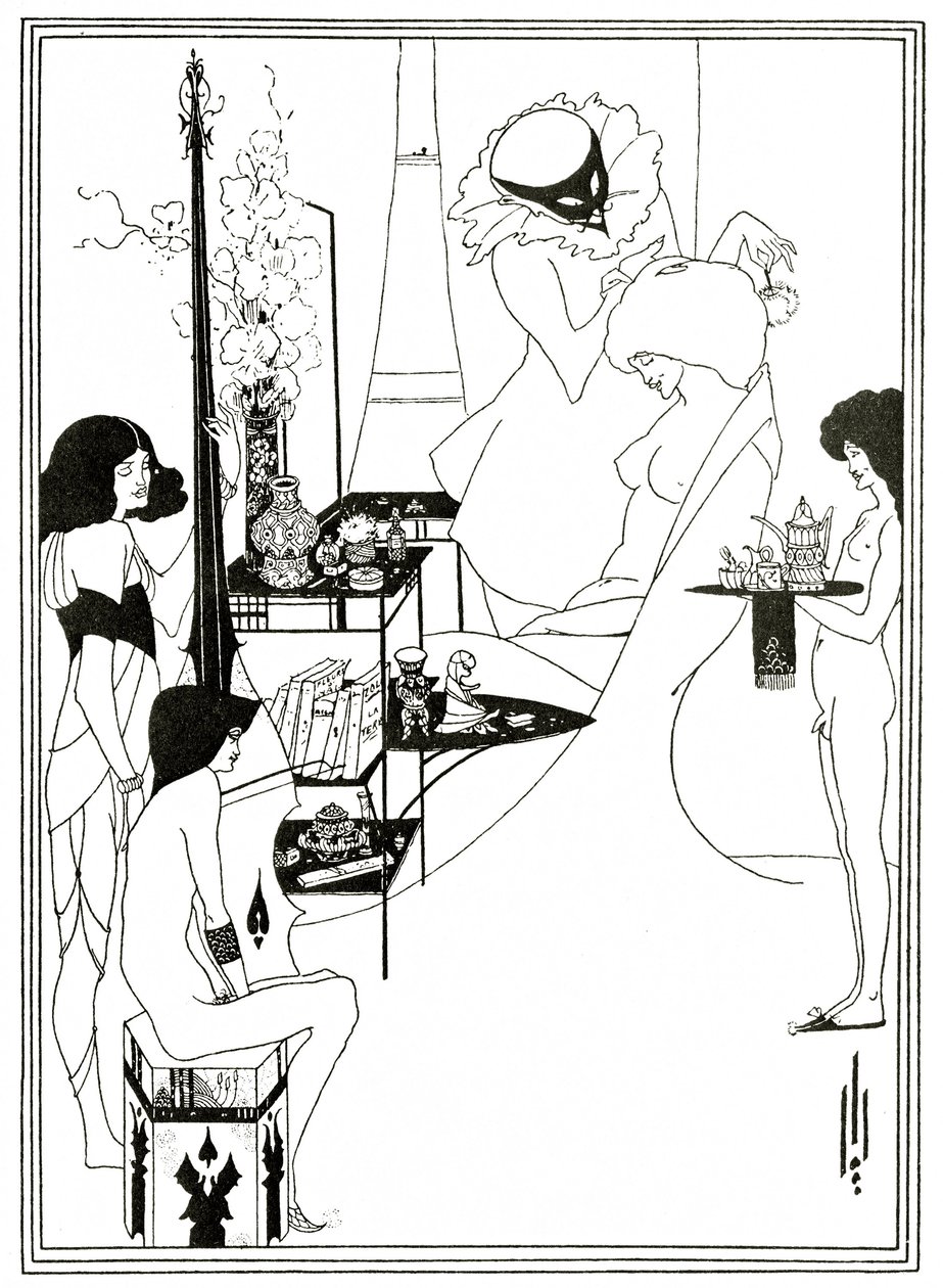 Salome Tuvaleti, c.1894 (lito) by Aubrey Beardsley