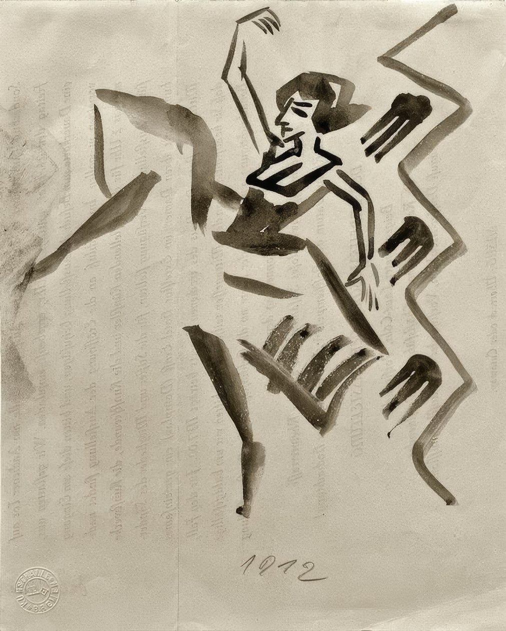 bale kız by August Macke