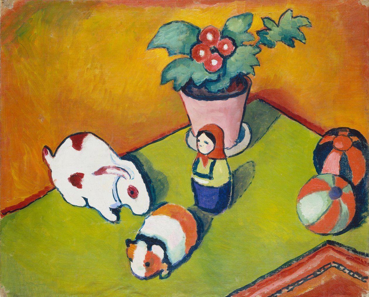 Küçük Walters Oyuncaklar by August Macke