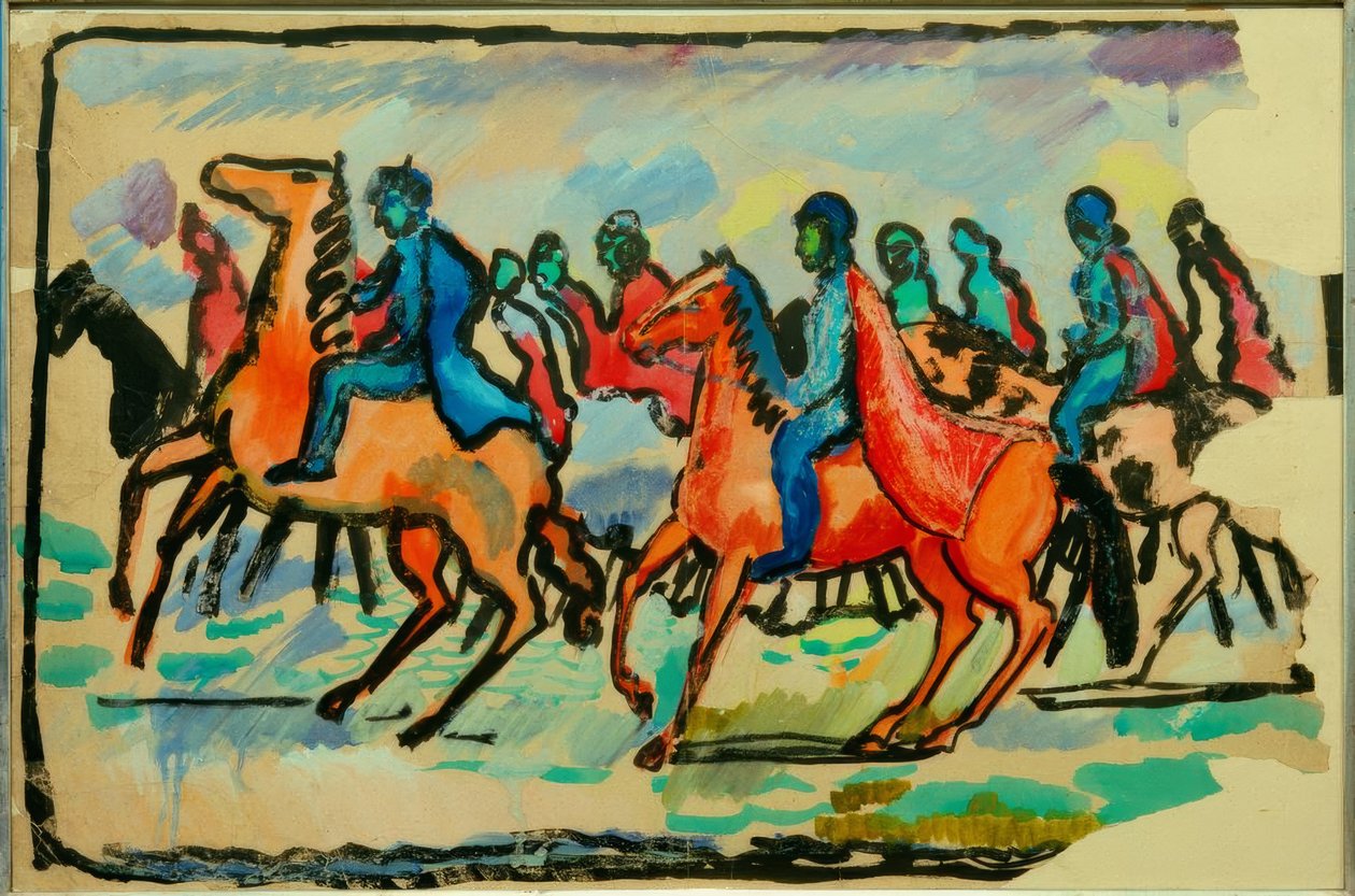 reiter by August Macke