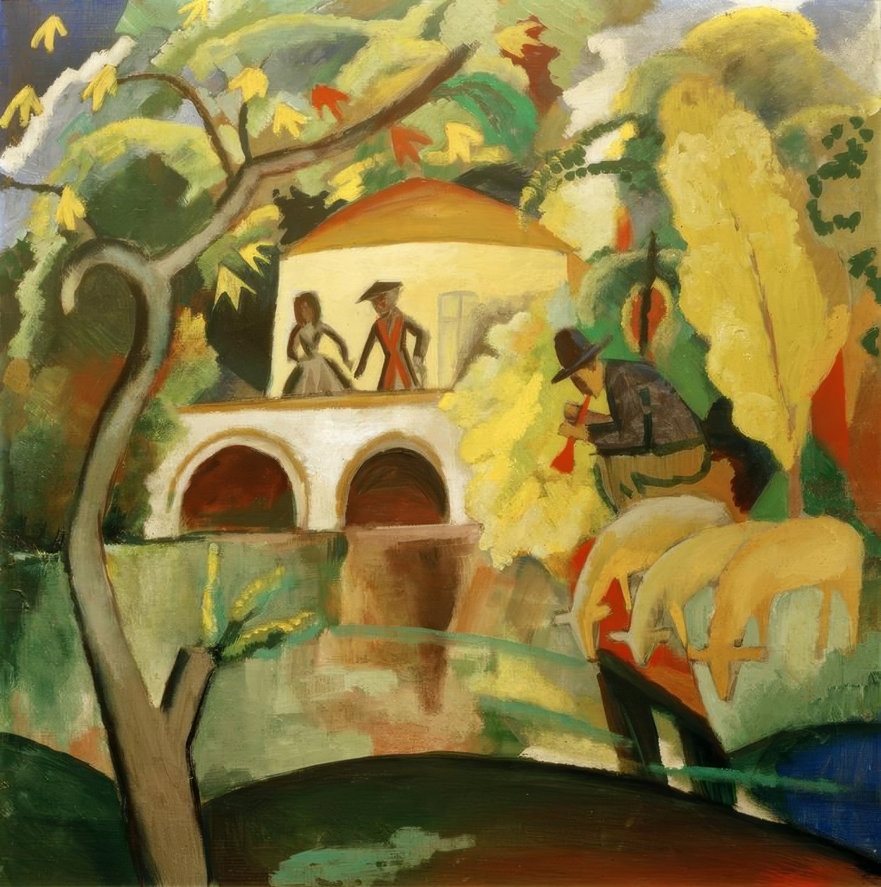 Rokoko by August Macke