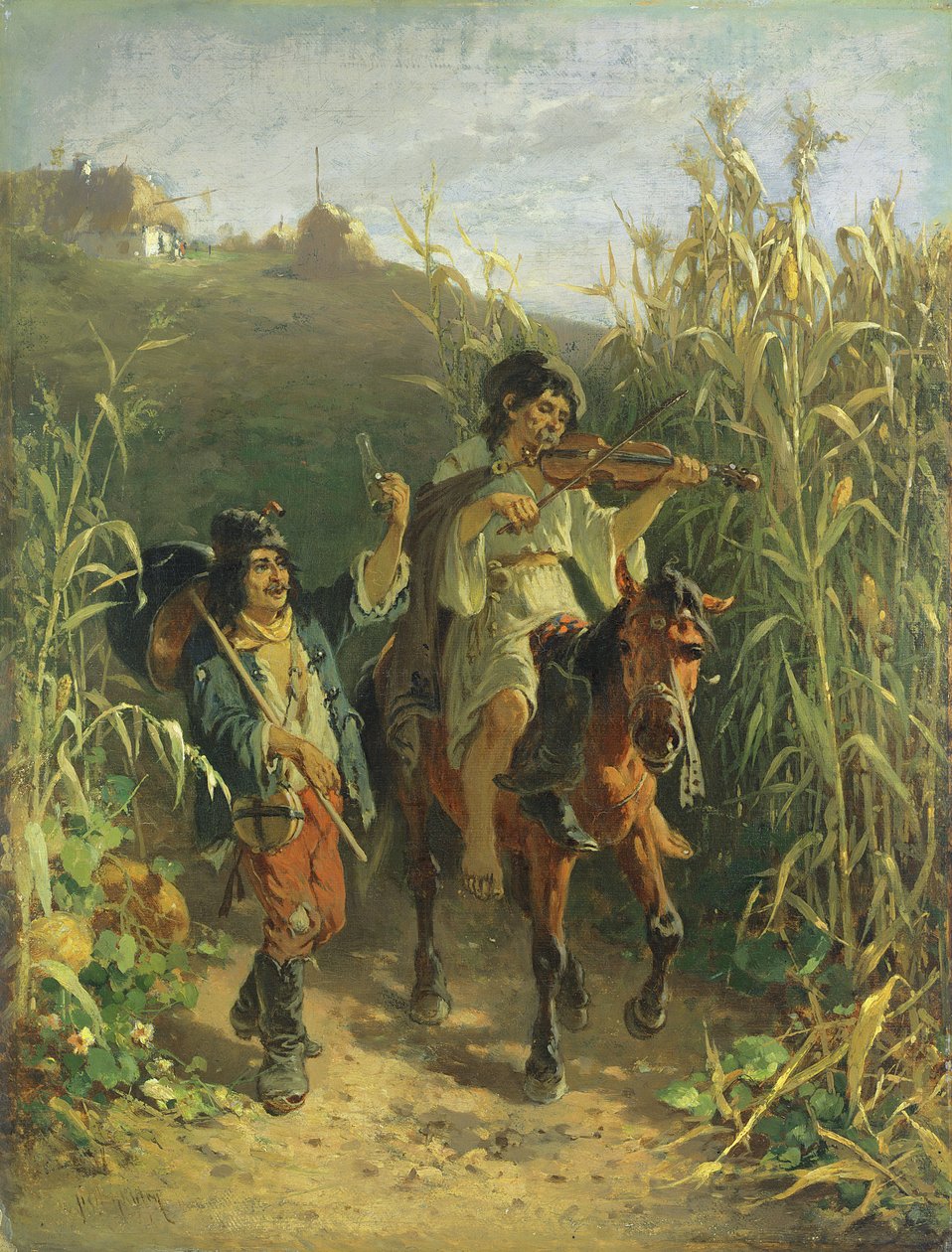 Çingeneler by August Xaver Karl von Pettenkofen