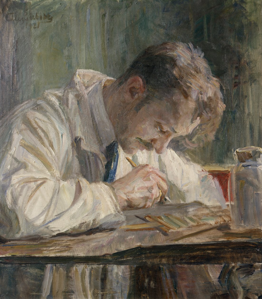 porselen ressamı by August Eiebakke