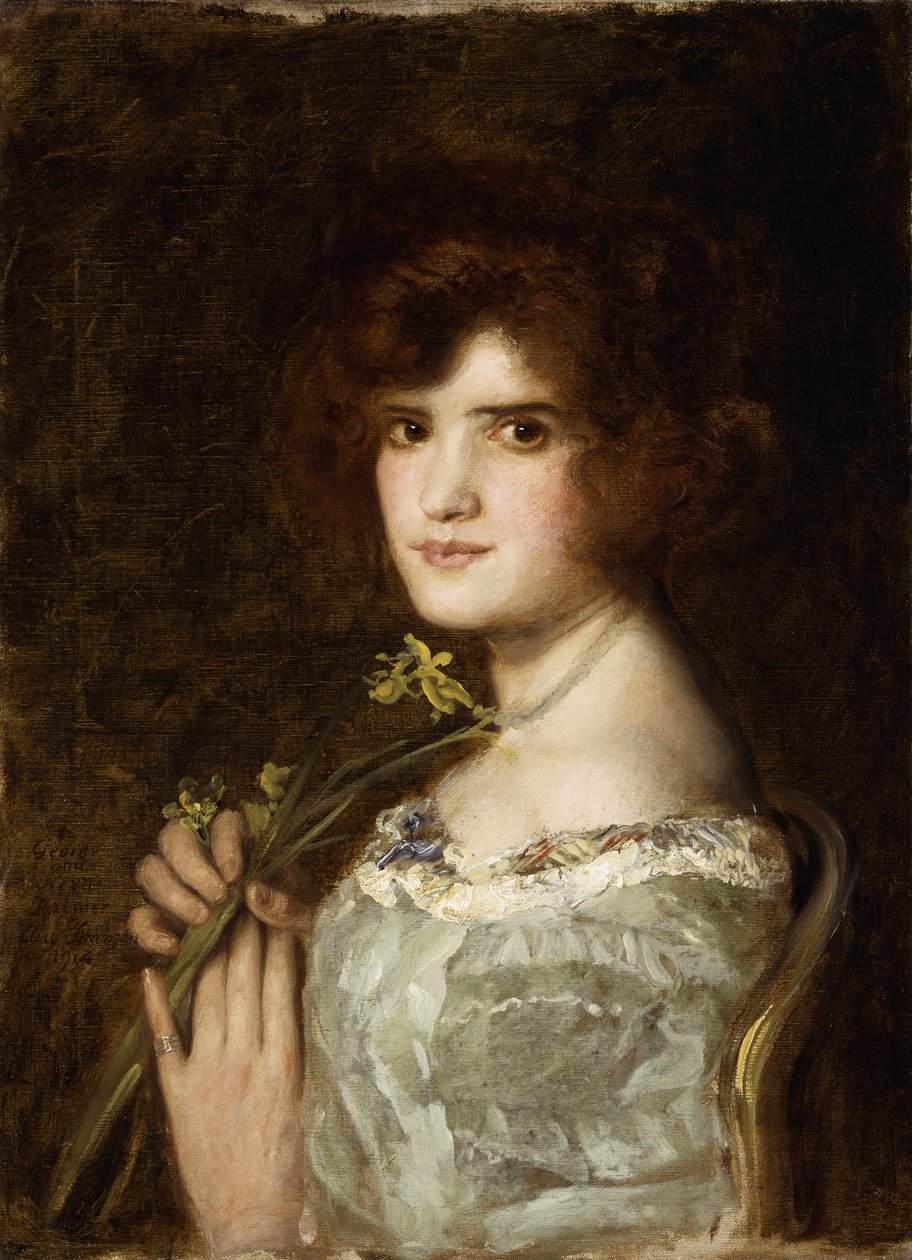 Neva Palmer by August Franzen
