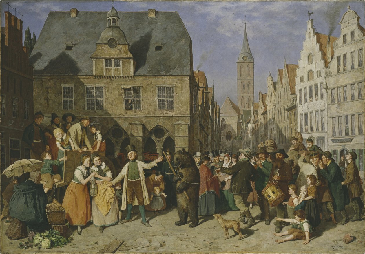 Dans Eden Ayı, 1865 by August Jernberg