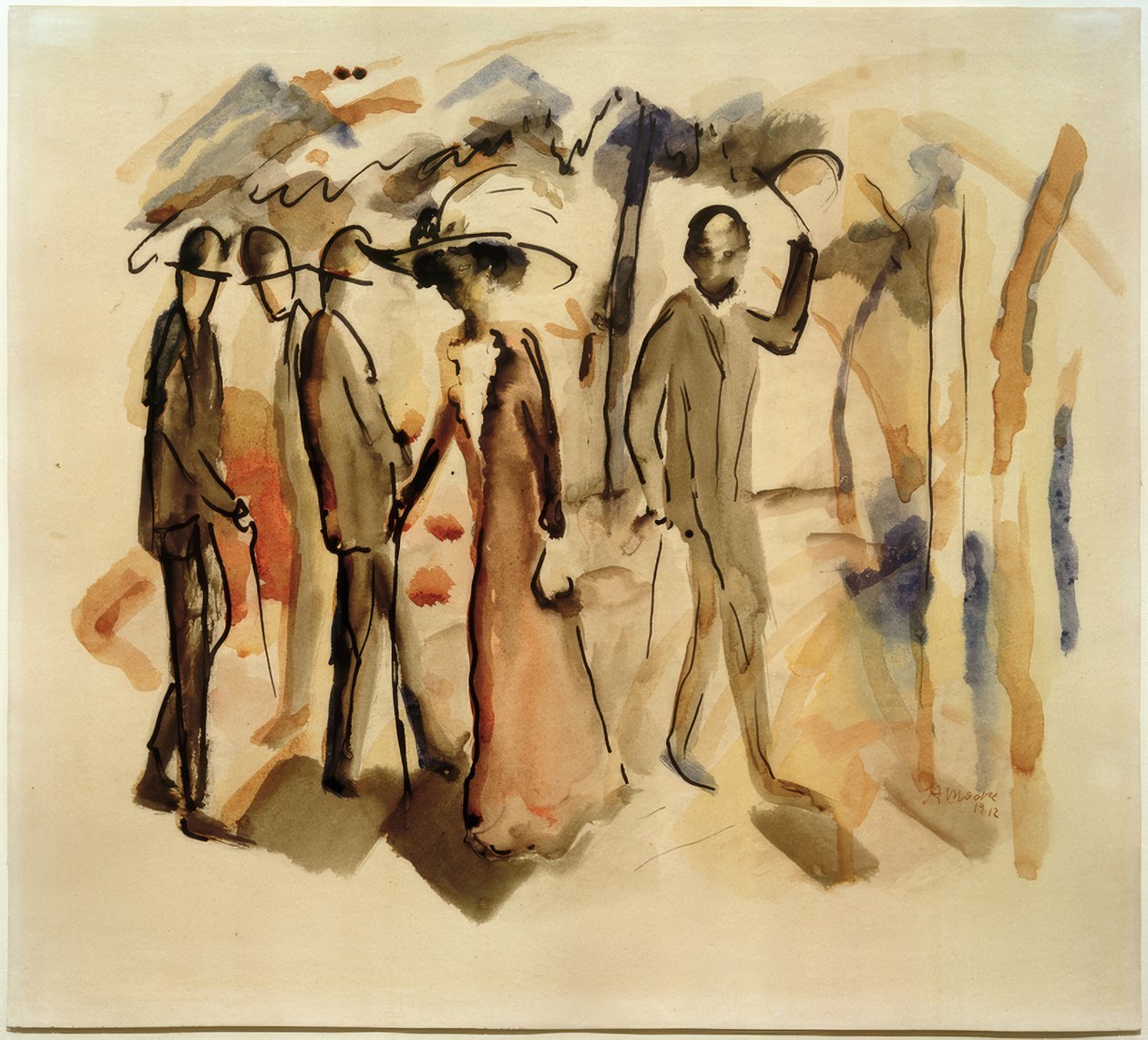 rastlamak by August Macke
