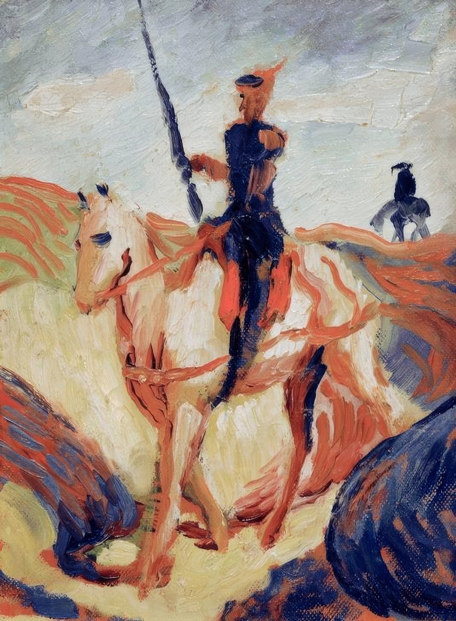 Don Kişot by August Macke