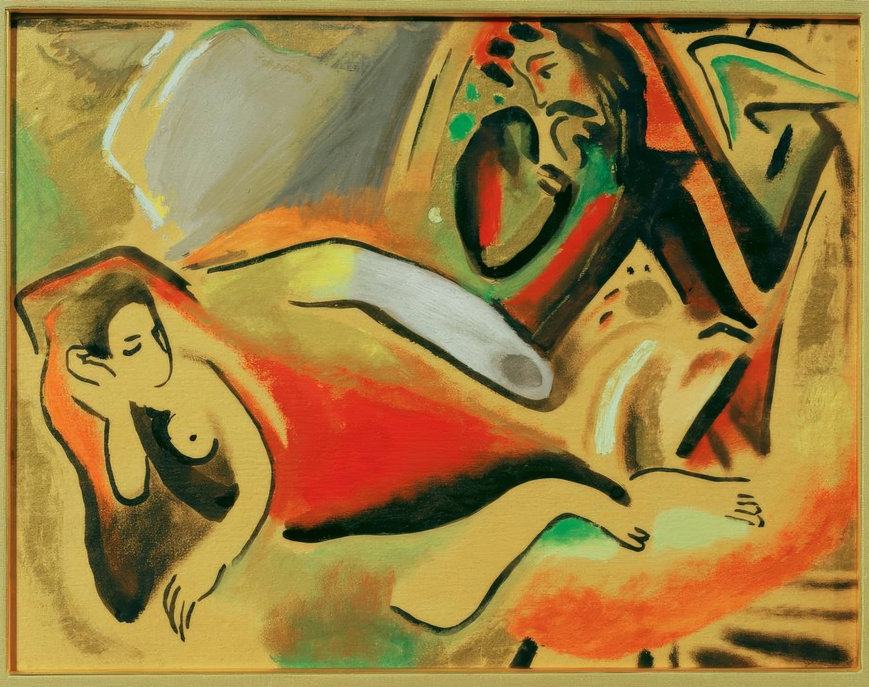 Peri masalı (Sindelsdorf) by August Macke