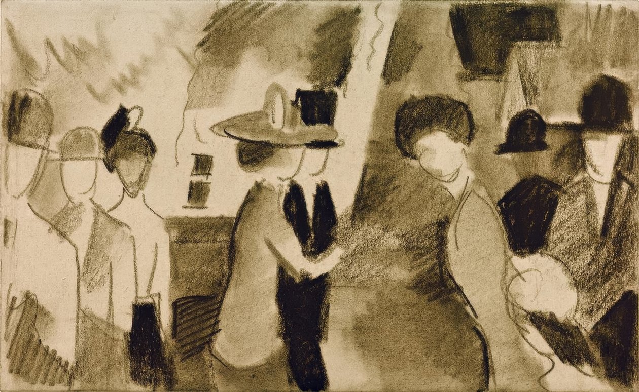 Gezinti II by August Macke