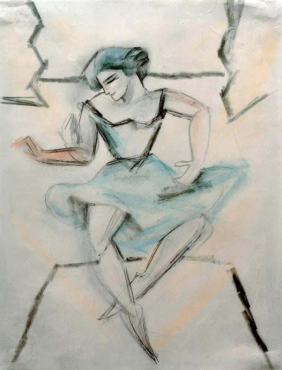 dansçı by August Macke