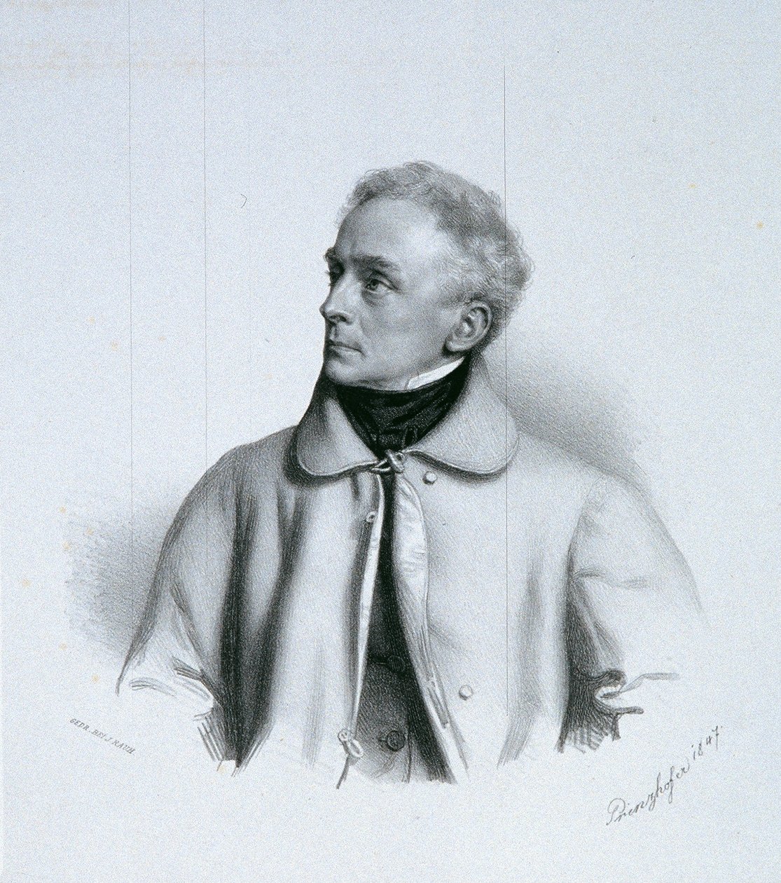 Ressam Johann Peter Krafft by August Prinzhofer