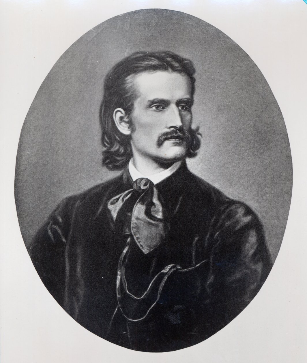 Robert Hamerling by August Prinzhofer
