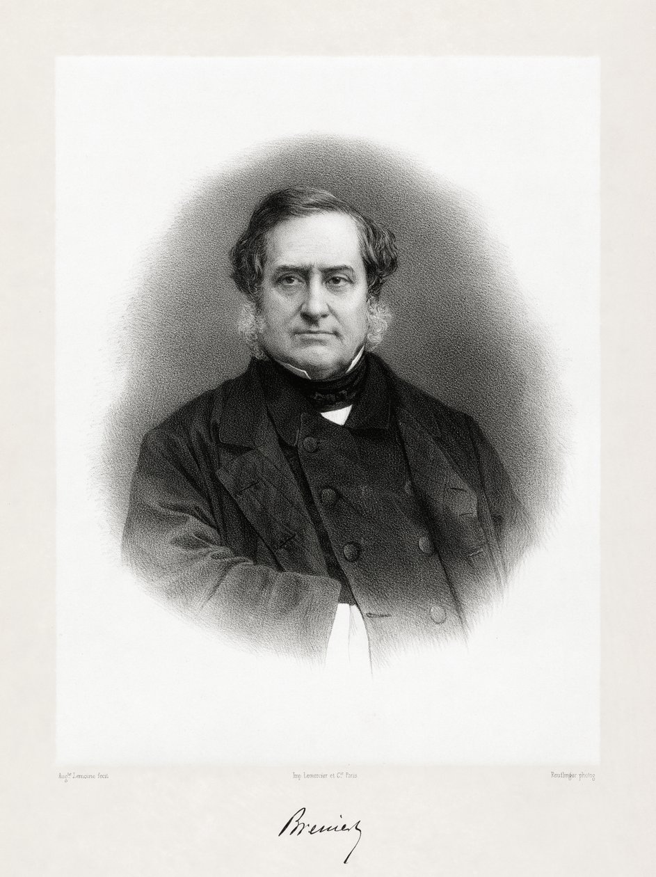 Anatole Brénier de Renaudière, 1865-66 by Auguste Charles Lemoine