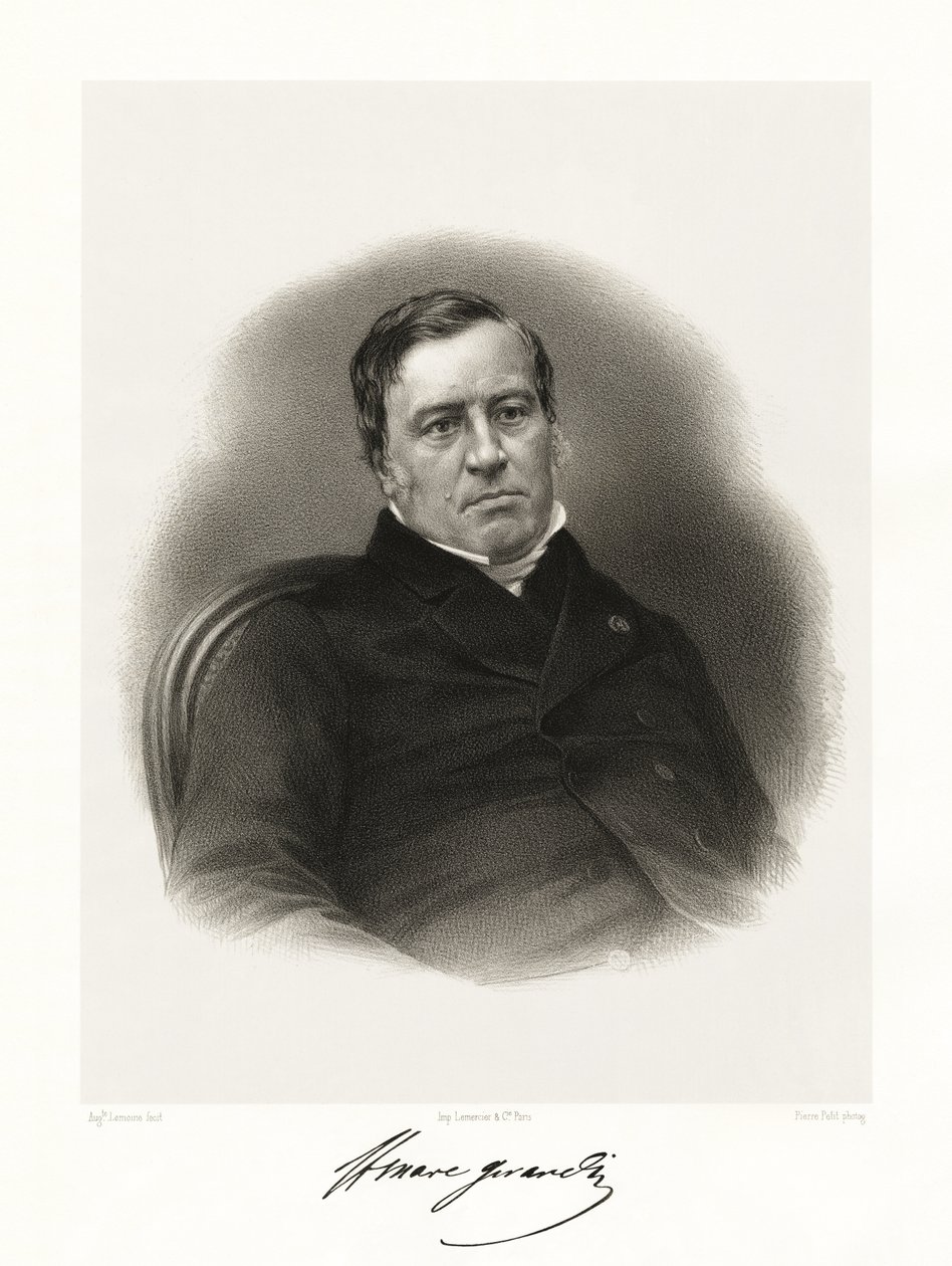 Saint-Marc Girardin, 1865-66 by Auguste Charles Lemoine