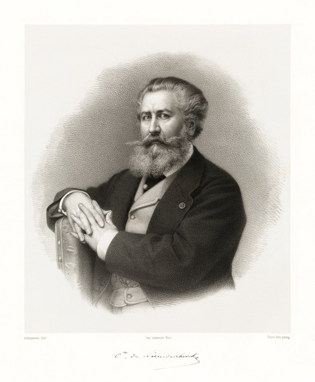 Alfred Emilien de Nieuwerkerke, 1865-66 by Auguste Charpentier