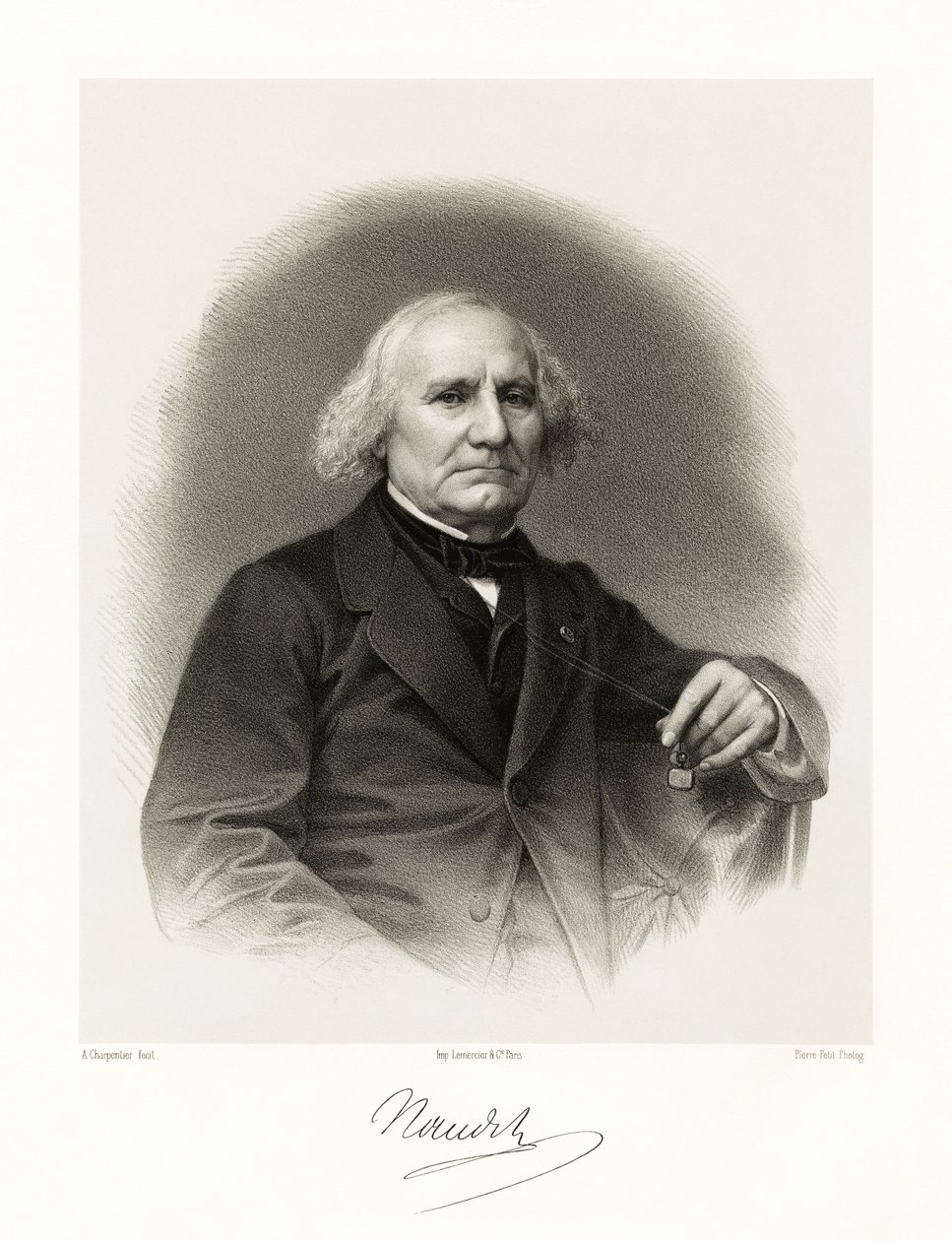 Joseph Naudet, 1865-66 by Auguste Charpentier