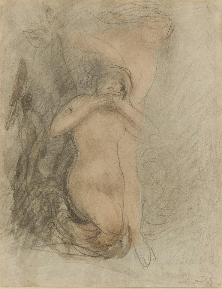 Bano de la sirenan by Auguste Rodin