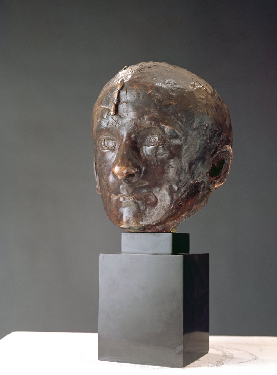 Charles Baudelaire, 1898 (bronz) by Auguste Rodin