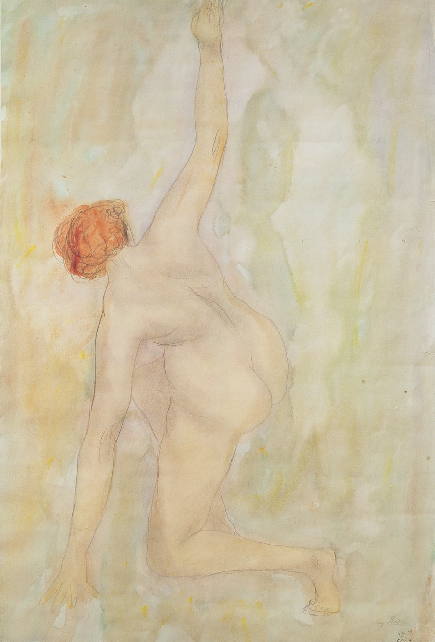 kadın çıplak by Auguste Rodin