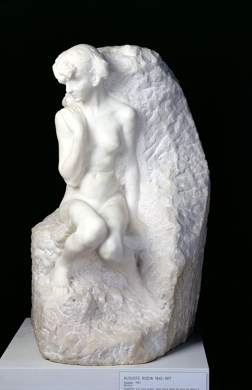 Galatea, 1889 (mermer) by Auguste Rodin