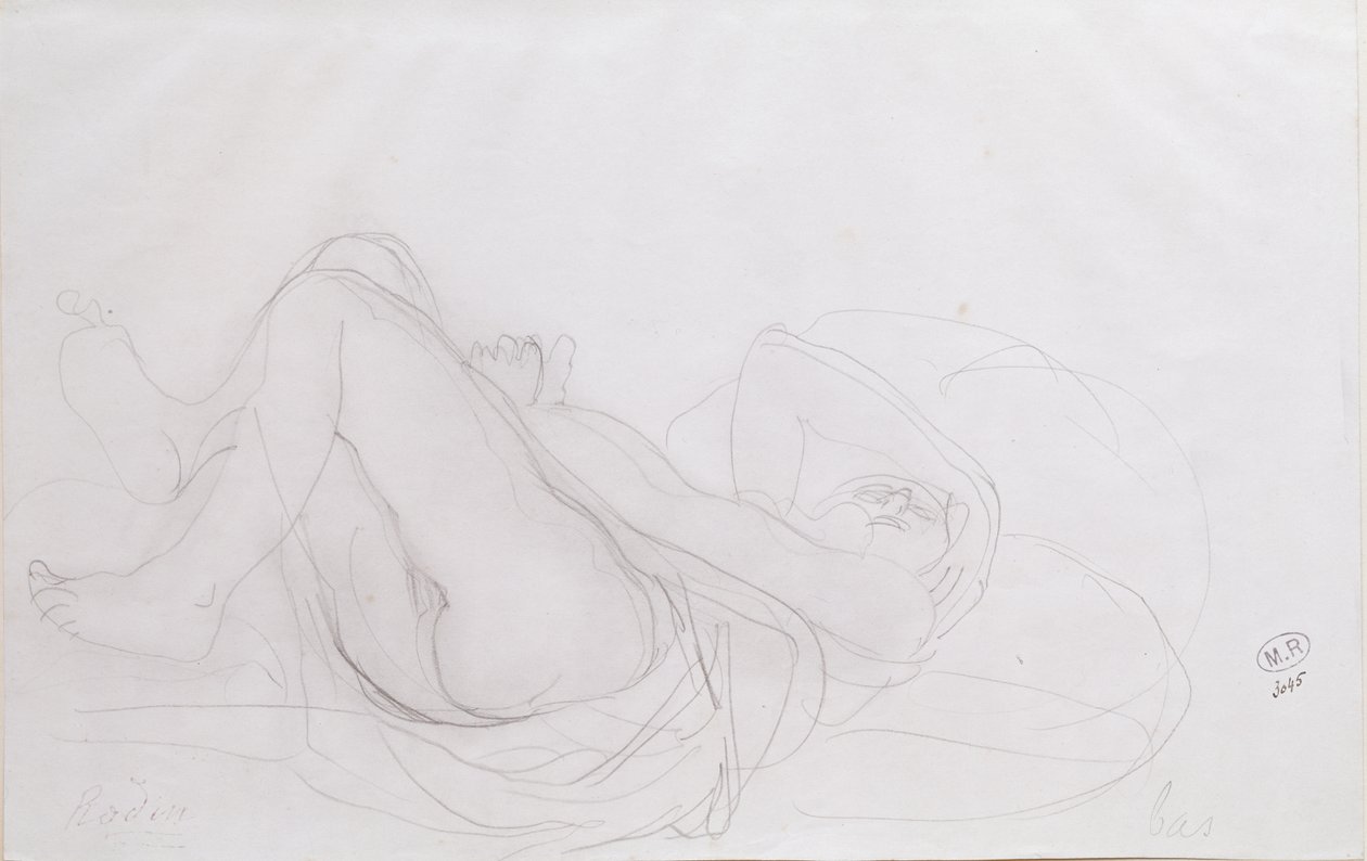 Çıplak by Auguste Rodin