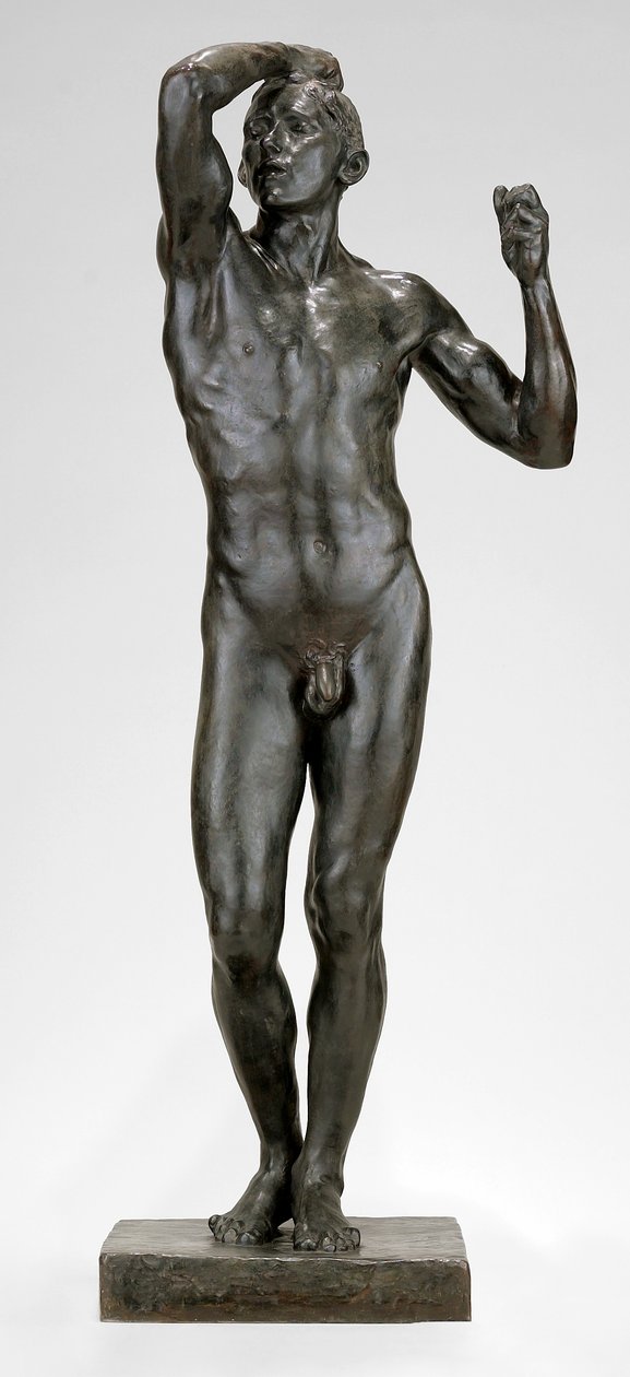 Bronz Çağı, 1876-77 (bronz) by Auguste Rodin