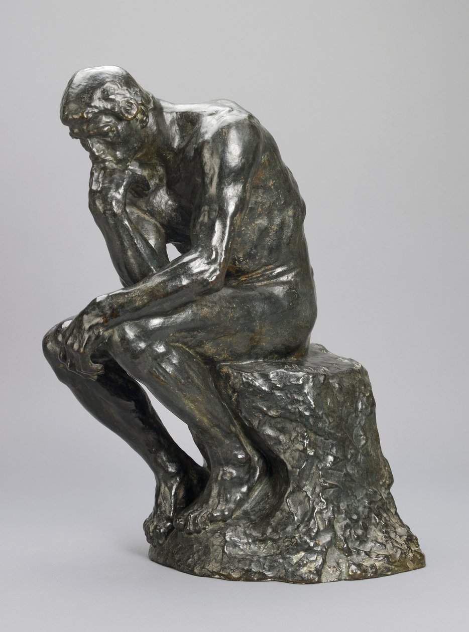 Düşünür (bronz) by Auguste Rodin