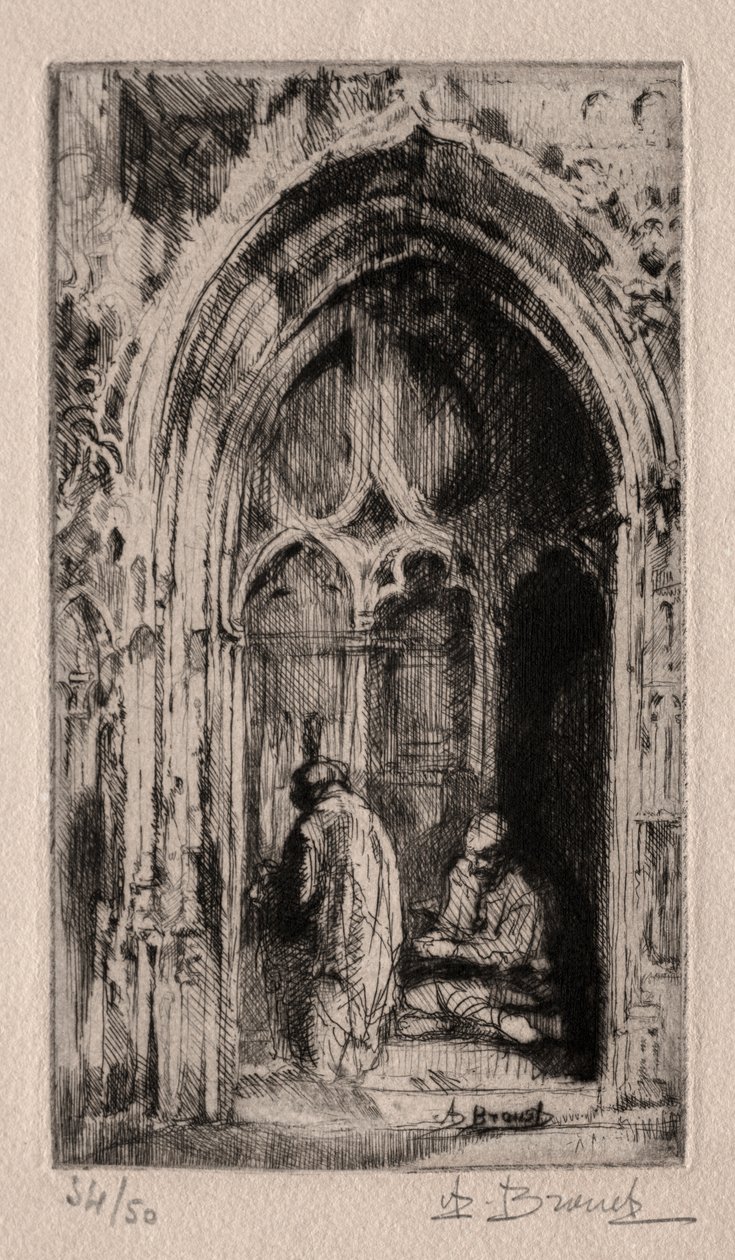 Gotik Kapı by Auguste Brouet