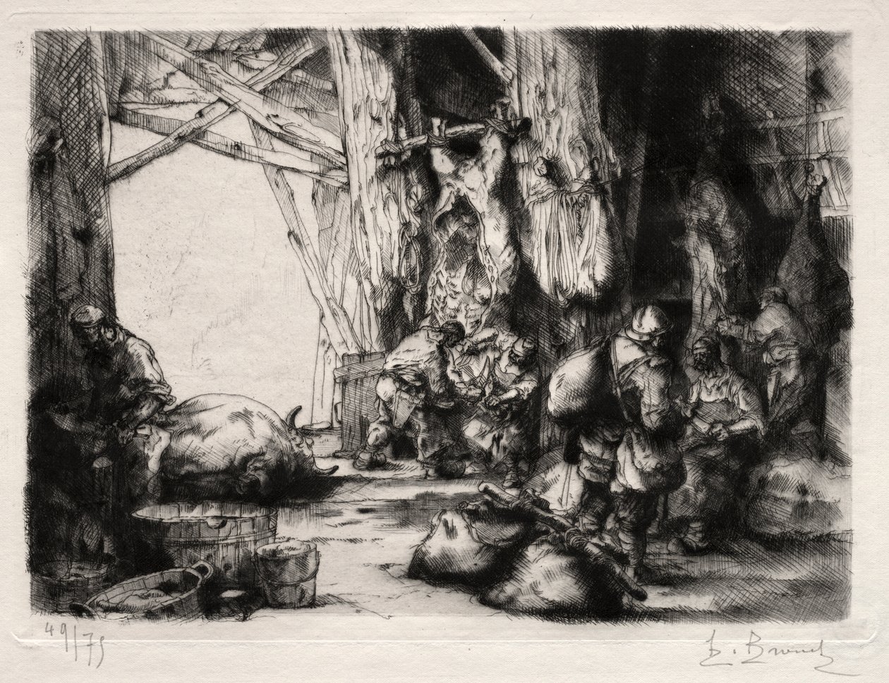 askeri kasap by Auguste Brouet