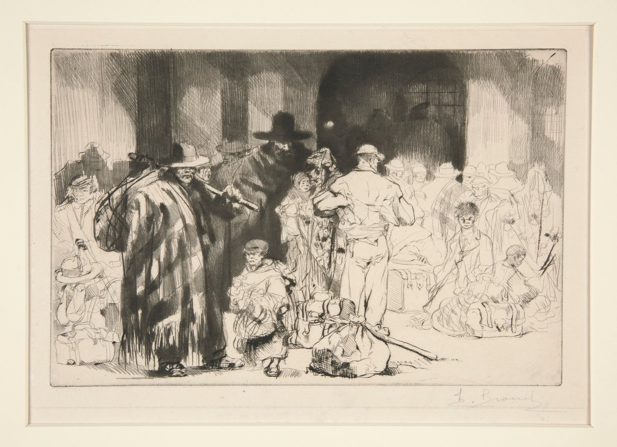 göçmenler by Auguste Brouet