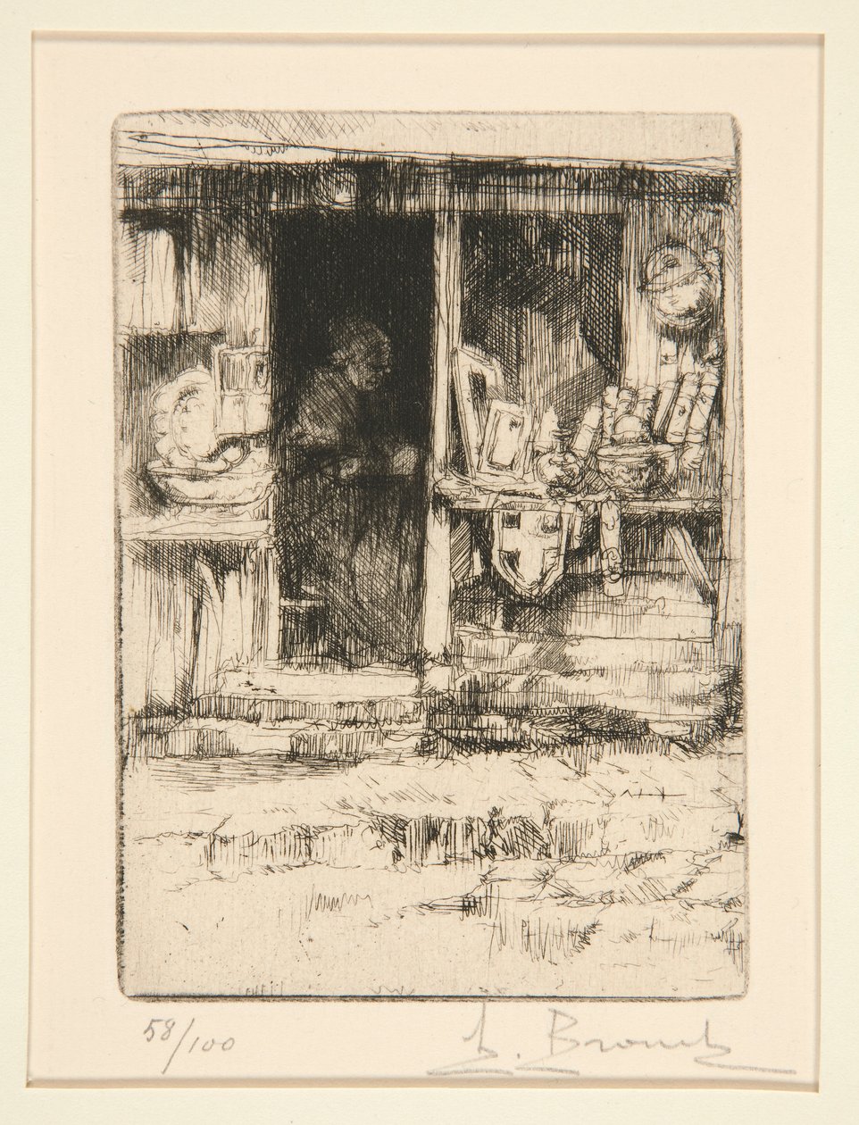 Küçük mağaza by Auguste Brouet